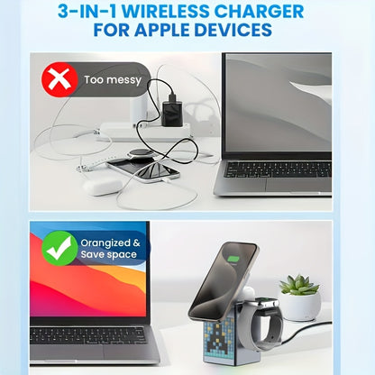 Multi-Function Phone Holder With Ambient Light, Speaker And Wireless Charging Function